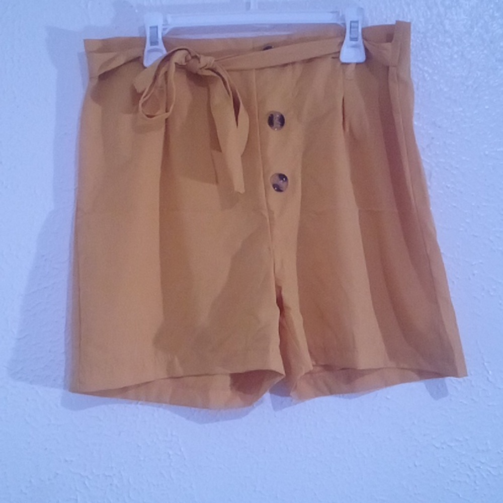 Small,Shorts, Yellow